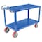 Vestil Ergo Handle Cart, Steel, 4000 lb Load Capacity, 2 Shelves, 24.5" W DH-PU2.4-2448 - alternate 2